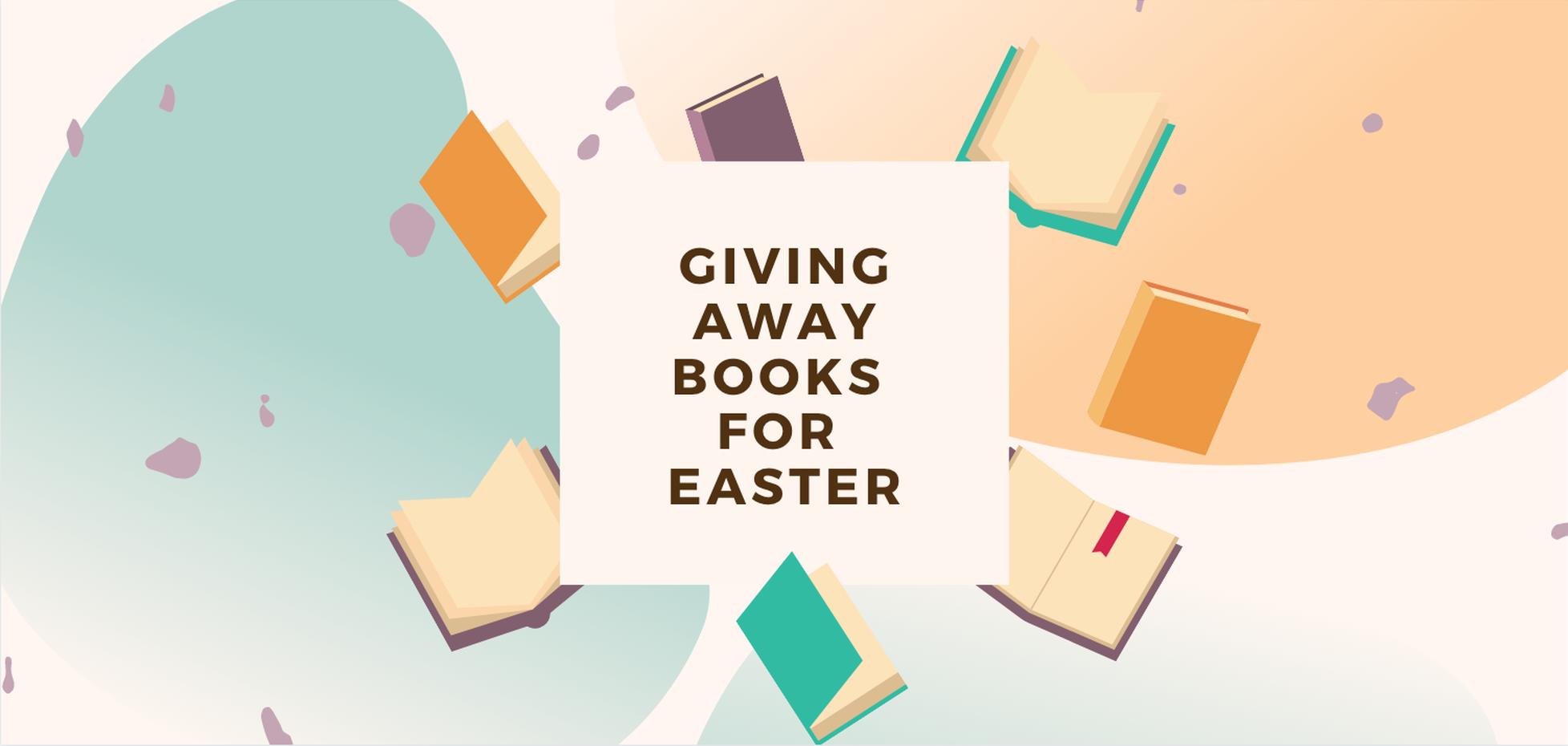 Giving Away Books for Easter