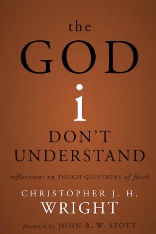 The God I Don't Understand by Christopher Wright