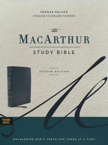 ESV, MacArthur Study Bible, Leathersoft by 