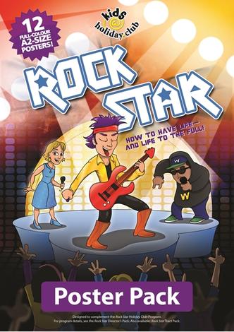 Rock Star (Full Colour A2 Poster Pack of 12) by Jennifer Maskiell