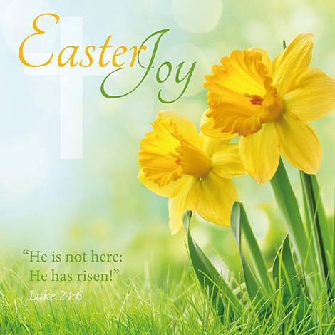 Easter Joy Easter Card by 