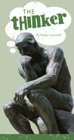 The Thinker by Roger Carswell