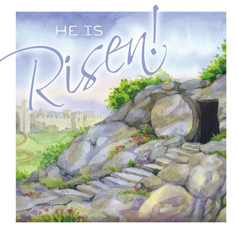 Risen Easter Card by 