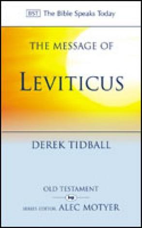 The Message of Leviticus by Derek Tidball
