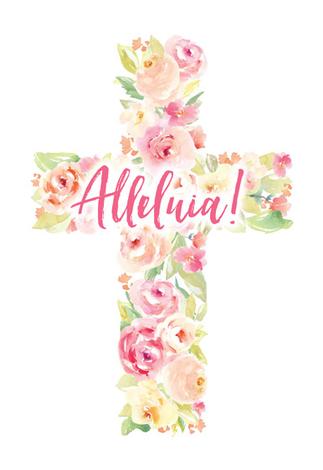 Alleluia! Easter Card by 