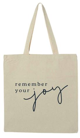 Remember Your Joy Tote Natural by 
