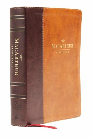 NASB MacArthur Study Bible, Leathersoft by John MacArthur