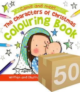 GIVE-AWAY: The Characters of Christmas Colouring Book (50 Pack)